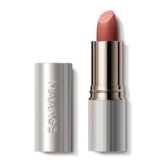 MAANGE Lipstick, Matte Lipstick Long Lasting Transfer-Proof Waterproof & Hydrating Lip Makeup, Full Coverage for a Nourishing Pout,1 Count-P201