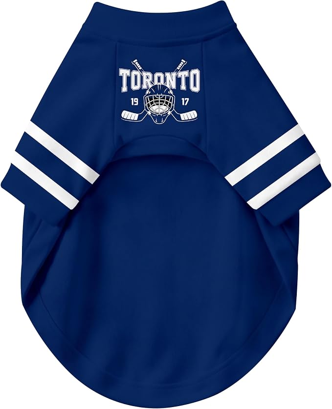 Toronto Dog Clothes Personalized Pet T Shirt for Dogs Gift | Custom Name Number Jersey Style Pet Shirt for Dog