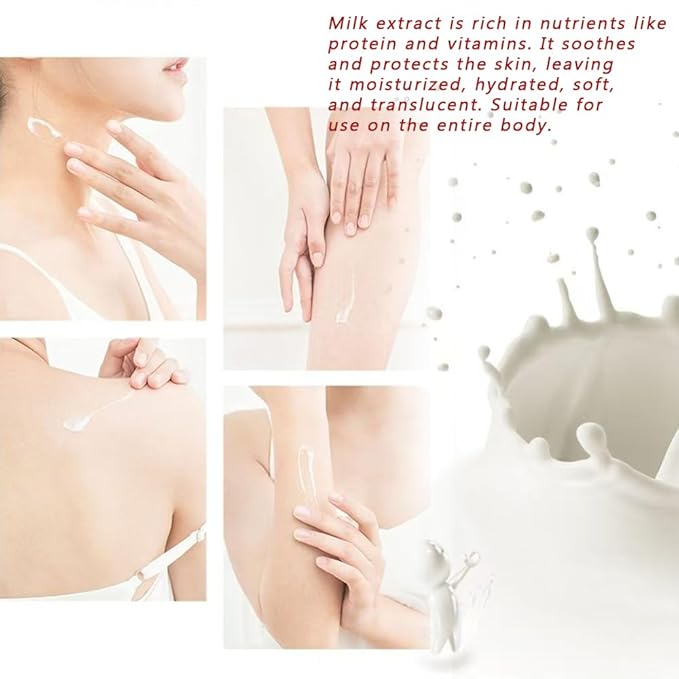 Body Scrub - Exfoliates & Deeply Nourishes for Smooth, Radiant Skin (Milk Fruit Acid)