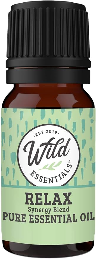 Wild Essentials Dream Catcher Essential Oil Diffuser Necklace Gift Set with Inner Calm & Relax Oils – Nickel Free Alloy Pendant with 6 Lava Stones – USA Made Oils & Perfume Necklace – Family Company