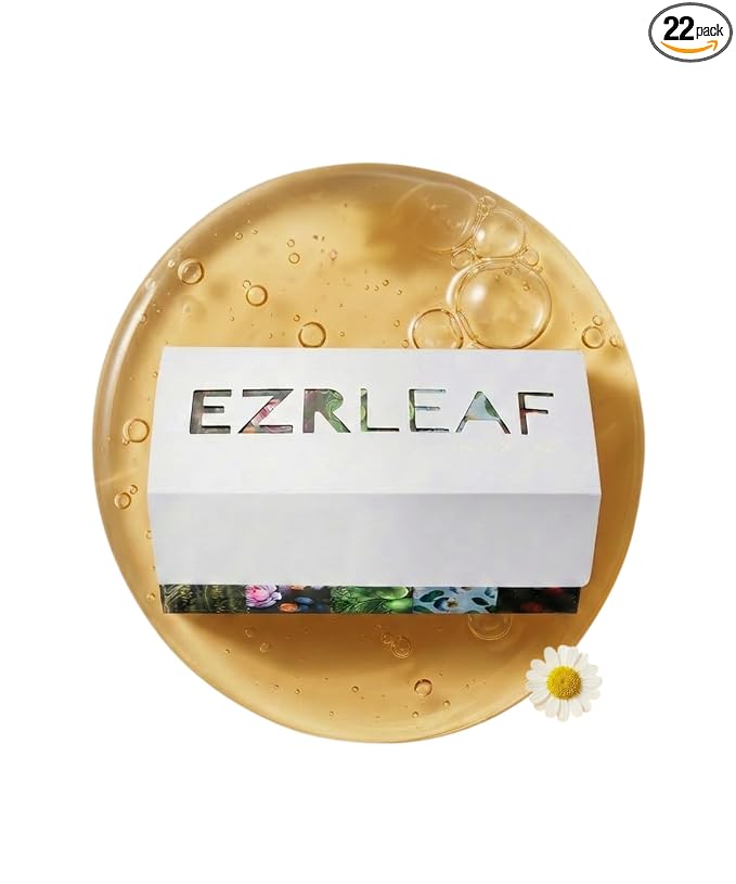 EZR LEAF Soft Wellness-Pura Caffeine-Free Herbal Tea Collection, 22ct Pyramid Tea Bags, Floral & Fruit Tea Gift Set with Lemon Verbena, Chamomile Mint, Dreamland & Roselle, Bedtime Tea Variety Gift Set, Premium Pyramid Tea Bags, Herbal Tea Gift Set