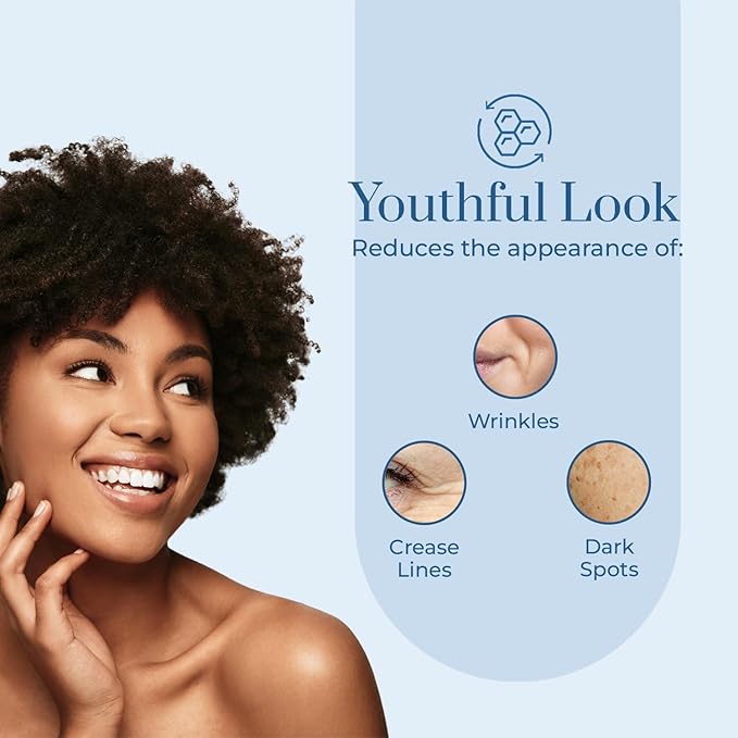 Clear Beauty Hyaluronic Acid & Retinol Eye Cream - Hydrating, Anti-Aging & Reduces Dark Circles & Puffiness - Dermatologist Tested, Cruelty-Free Korean Skin Care for All Skin Types - 1.01 Fl. Oz