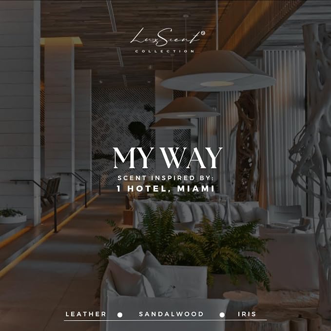 My Way Aroma Essential Oil 120ML - Hotel Scent Fragrances - Luxury Home & Office Aromatherapy Diffuser Oils - Waterless Oil - Luxury Hotel Diffuser Oil