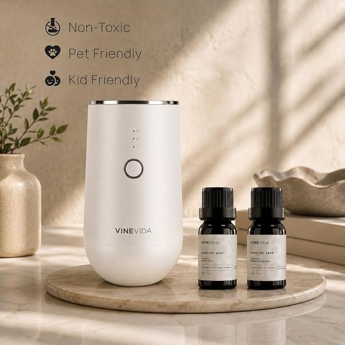 VINEVIDA Fruit Diffuser Oil Collection [Set of 8] - Scented Oil | Aromatherapy Diffuser Oils | Made in USA