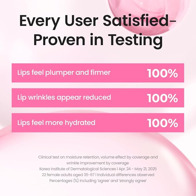 [SKIN&LAB] 3D PDRN X Collagen Lip Serum, Contains PDRN, Bakuchiol, Collagen, Plumping Effect, Smooth & Bouncy Lips, Deep Hydration – 0.35 fl. oz