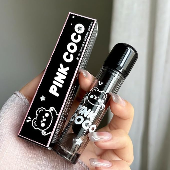 PINKCOCO Mirror Gloss Lip Lacquer Set, 2 Pack (2.4g Each) – Long-Lasting Non-Sticky Lip Gloss, High Shine Moisturizing Lip Tint, Nude & Bright Shades for Daily Makeup & Gift (04+05)