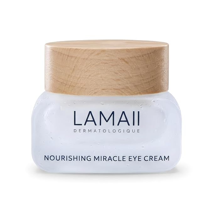 Nourishing Miracle Under Eye Cream – Treats Dark Circle & Fine Lines, Firms, Brightens & Hydrates Around Eye Area, Anti Aging Eye Cream with LARVOGEN™ Bio Oil Peptides & Jojoba Oil, 30g