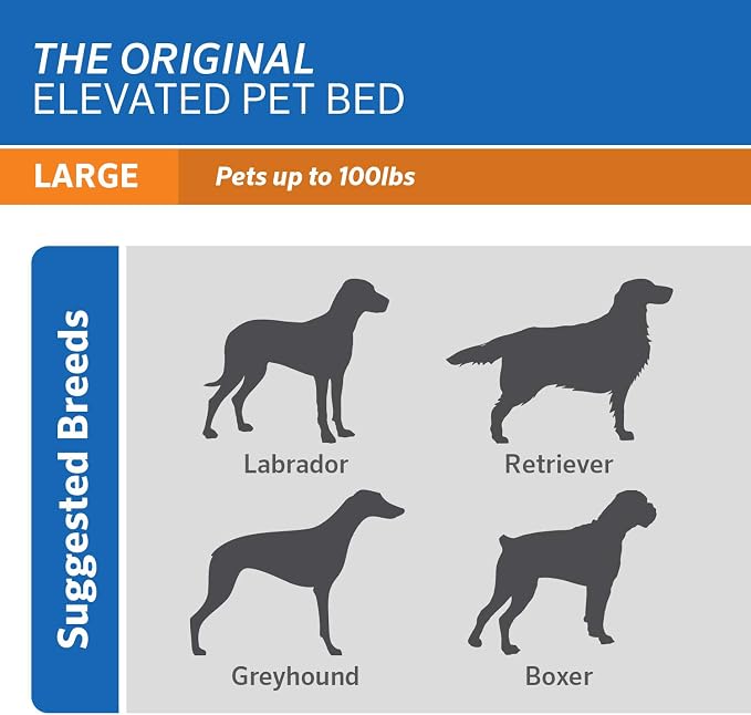 Coolaroo Original Pet Bed Replacement Cover - Grey - Large (43.5" x 31.5") (Pack of 3)