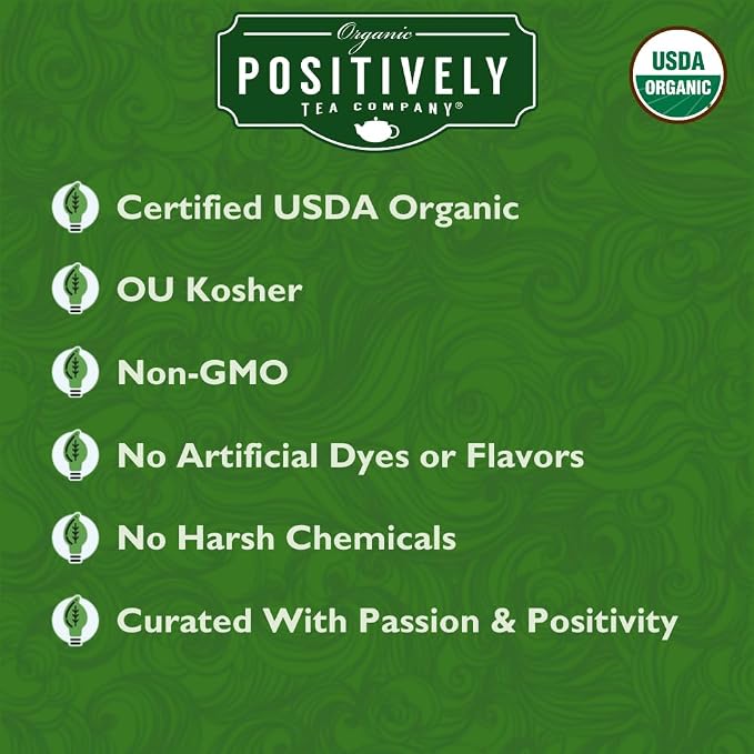Organic Positively Tea Company, Irish Breakfast Black Tea, Loose Leaf, 4 Ounce