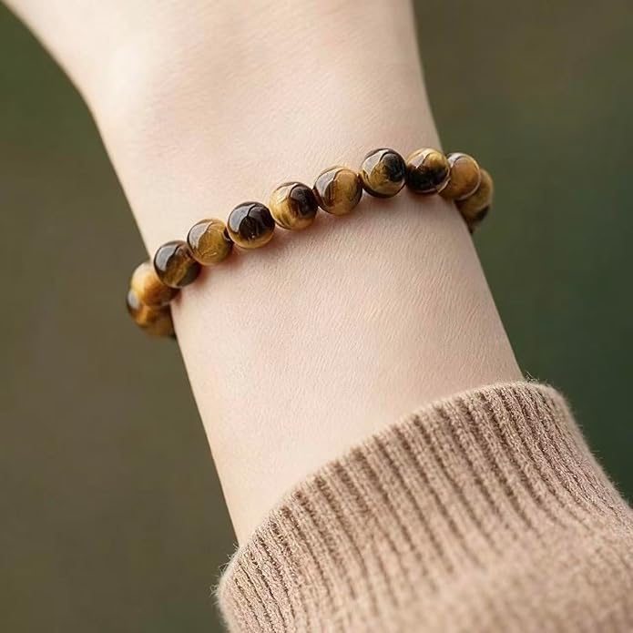 Bracelets for Women，Stretch Unisex Crystal Bead Bracelet -Chakra Healing Stone Luck Energy Bracelet, Ideal Graduation Birthday Gift