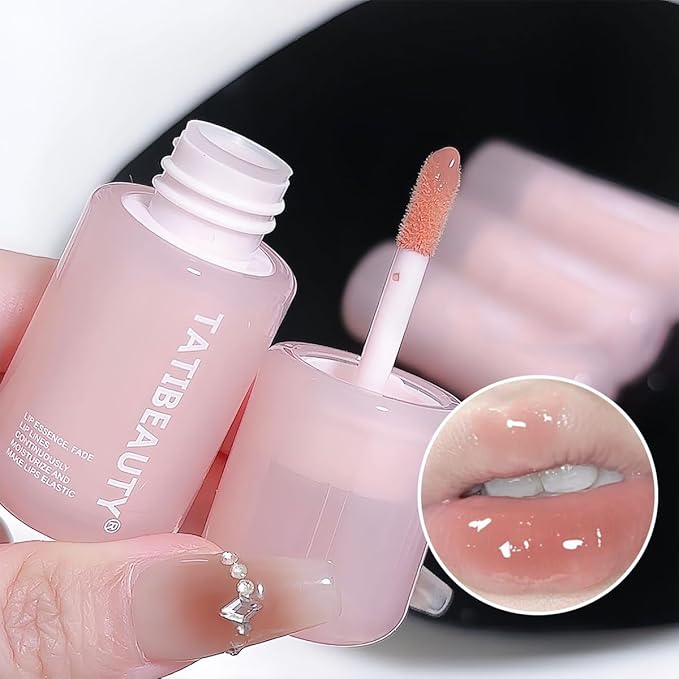 4 Colors Mirror Lip Glaze Makeup,Plumping Hydrating Lip Gloss Set,Long-Lasting Moisturizing Lip Stain,Non-Sticky for Women and Girls