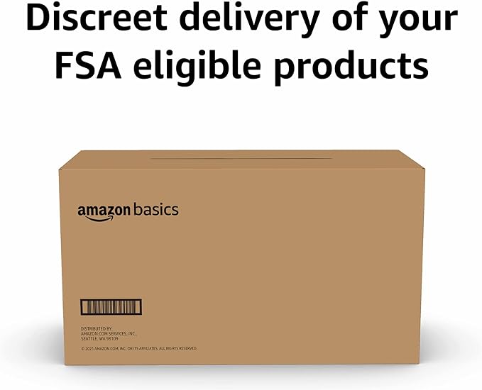 Amazon Basics Ultra Thin Pads with Flexi-Wings for Periods, Long Length, Super Absorbency, Unscented, Size 2, 128 Count, 4 Packs of 32