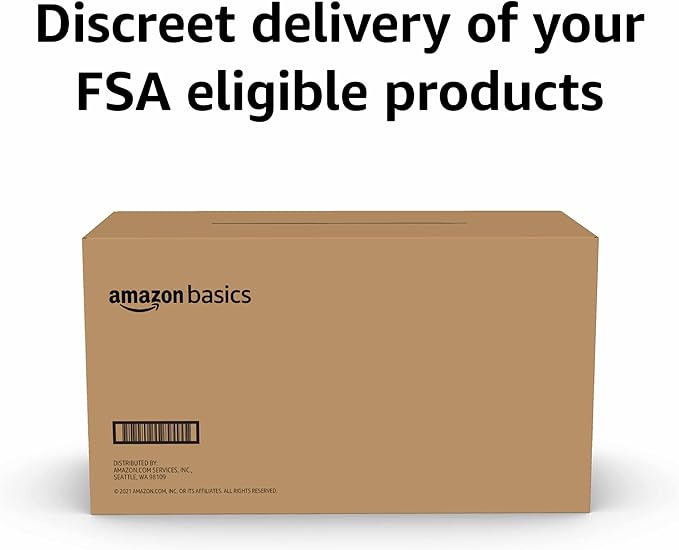 Amazon Basics Daily Pantiliner, Regular Length, Feminine Pads for Women, Unscented, 300 Count (6 Packs of 50) (Previously Solimo)
