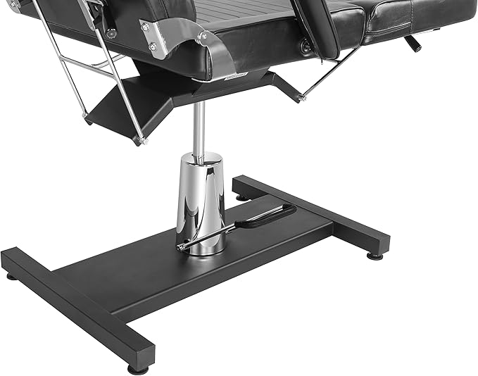 TATARTIST Hydraulic Facial Bed Esthetician Chair Portable Massage Table Professional Spa Chair 360° Rotate Beauty Medical Tattoo Chair Salon Treatment Table (Black)