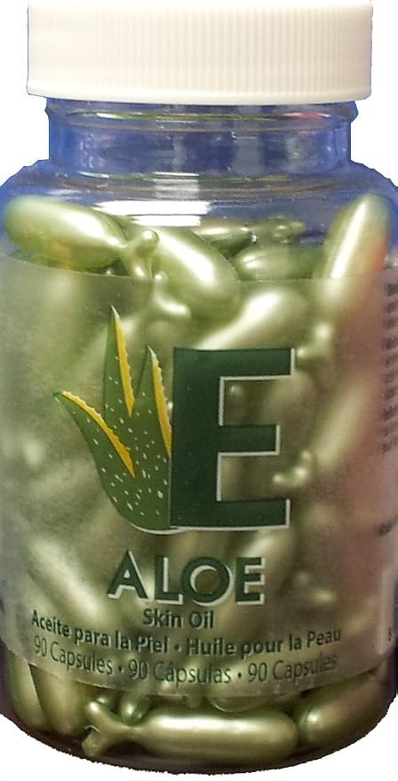 Aloe – Skin Oil Capsules by Easy Comforts 90 capsules Amazing Shine Nails