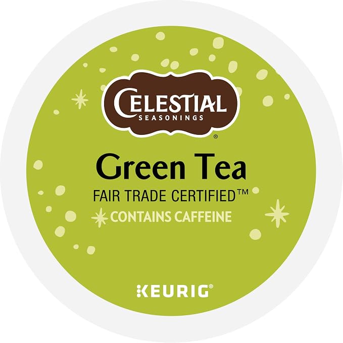 Celestial Seasonings Green Tea, Single-Serve Keurig K-Cup Pods, 96 Count