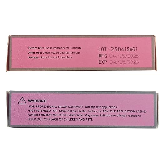 VEYES INC Eyelash Extension Glue 0.3 Sec Drying Up to 8 Weeks Retention Black Lash Adhesive Salon Use for Lash Tech 0.17 fl.oz / 5ml