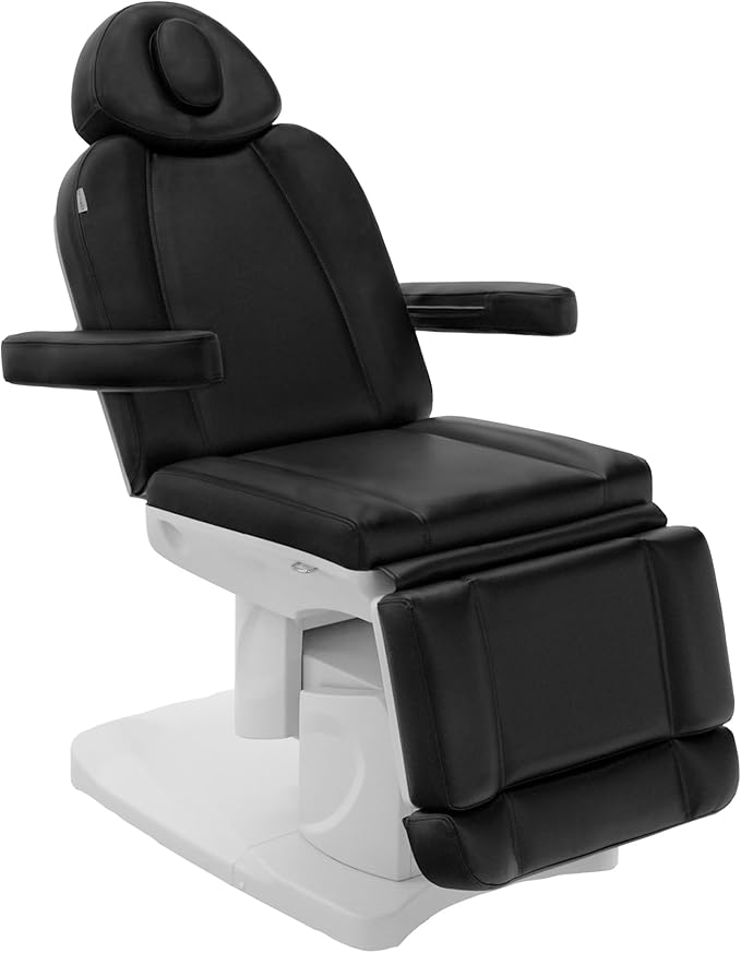 SKINACT Bellage Electric Treatment Table (Chair) 4 Electric Adjustable Motors (Black)
