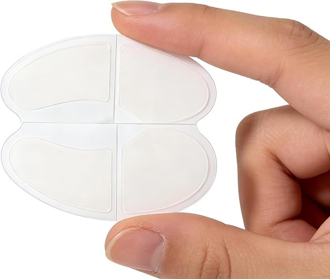 Red Light Therapy for Eyes | 50X Reusable Under Eye Patches | Under Eye Red Light Therapy | Rechargeable Eye Mask for Under Eyes Bags | 50 Pairs Gel(Excluding Machines)