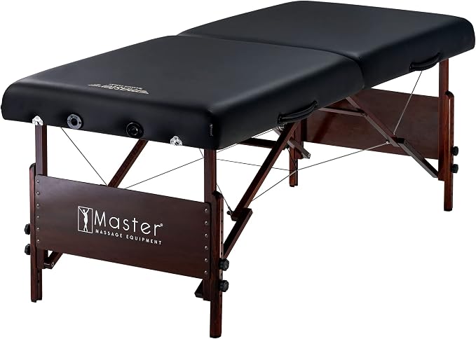 Master Massage 30" Del Ray Count, Standard with Ambient Lighting System, Black