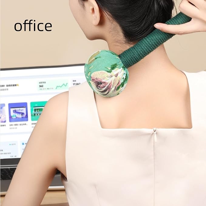 Body Massage Hammer, Manual Back Massager Tool for Body Relief | This Mugwort Massage Hammer Eases Back, Neck & Shoulder Muscle Tension, Perfect for Daily Relaxation at Home and Office