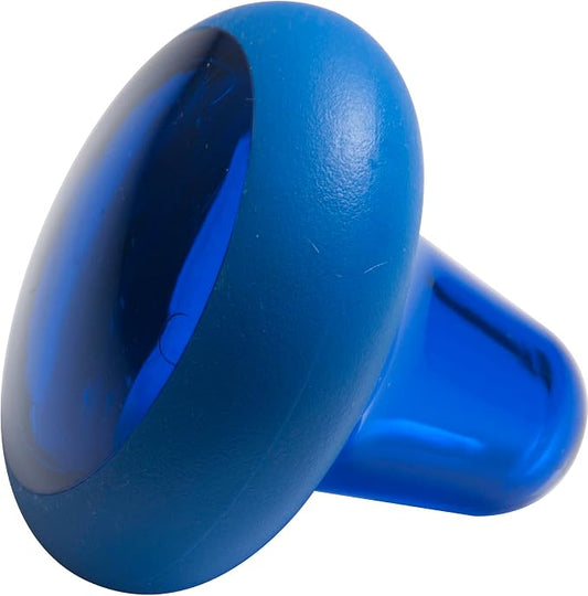 The Pressure Positive Co. Knobble II Handheld Massage Tool Ergonomic Durable Knob with a Comfort Band for Trigger-Point Deep-Tissue Relief of Neck, Jaw, Chest, Arms, Hands, Legs & Feet (Sapphire Blue)