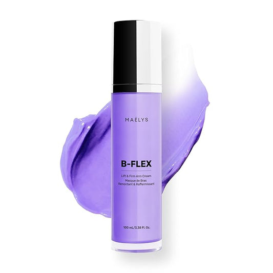 MAËLYS B-FLEX Firming Arm Cream for Women - Cream for Crepey Skin and Aging - Skin Firming and Tightening Cream for Arms with Red Algae & Kangaroo Flower (3.4 Fl Oz)