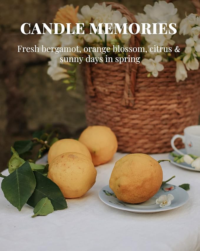 Candles for Home Scented, Beeswax Fall Scented Candles Gift Set for Men, Highly Scent Luxury Holiday Aromatherapy Candles for Valentine Birthday, 4-Pack 2.6oz Long Lasting Up 80 Hours