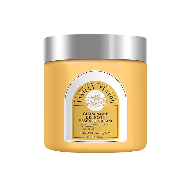 Champagne Beauty Lift Firming Body Cream, Lift Firming Hydrating Cream For Nourishes Moisturising Skin .(Vanilla)