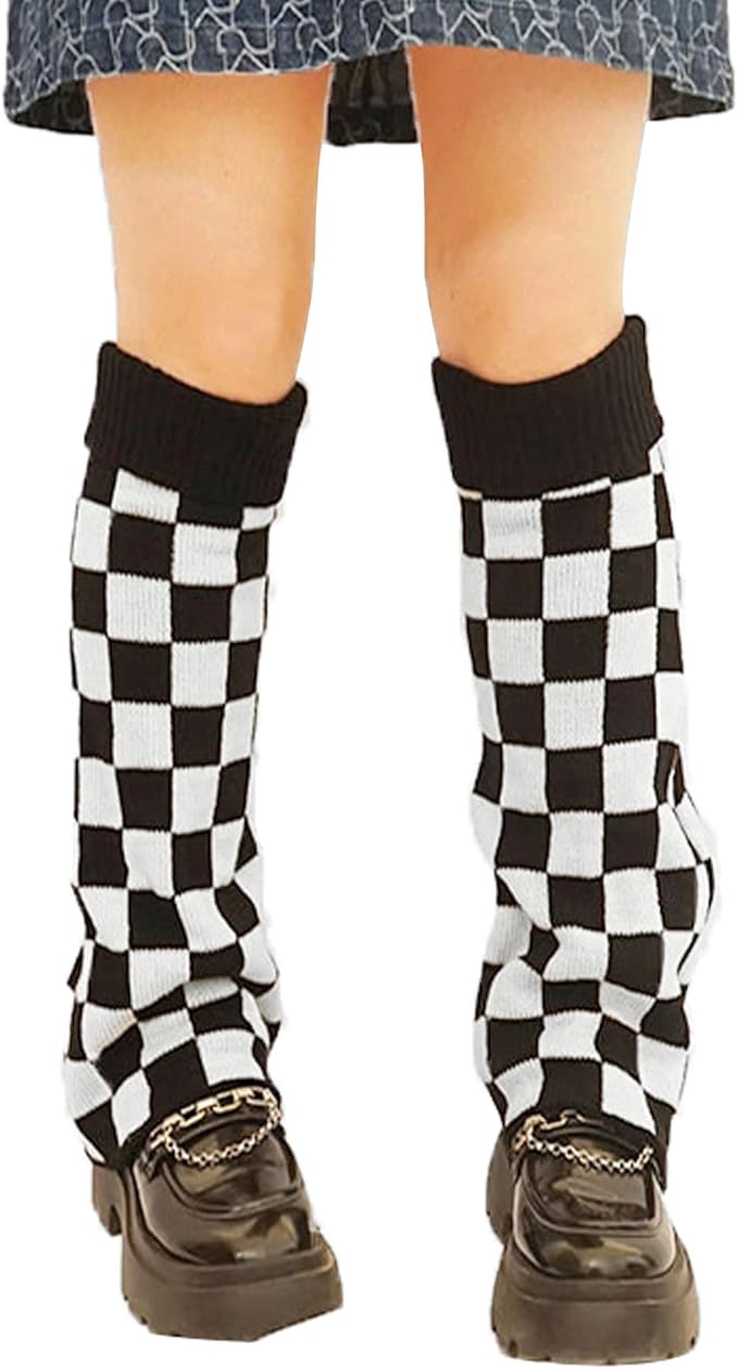 Sexybody Women's Leg Warmers Fashion Knit Warmers Long Socks Cute Y2K Kawaii Japanese Lolita Harajuku Accessories for Girls