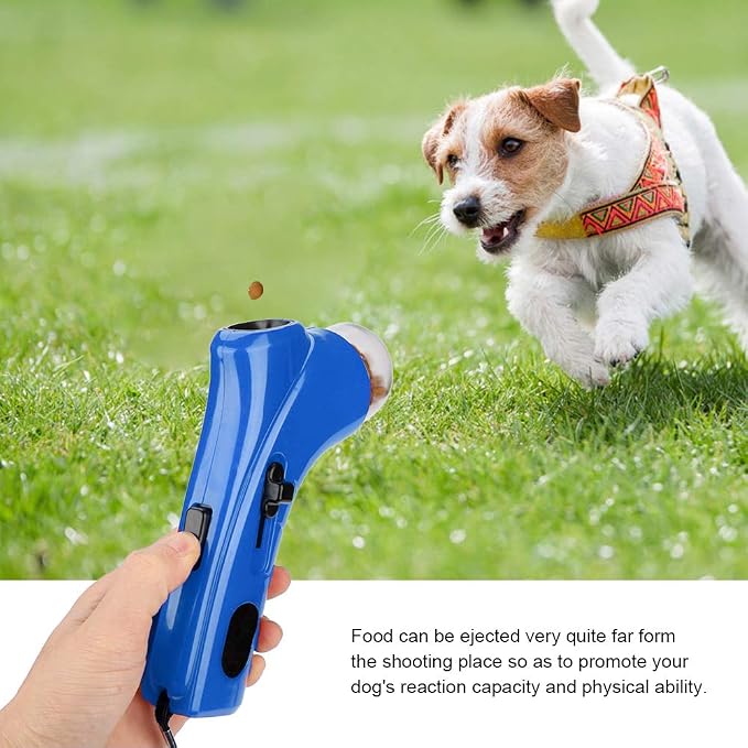 Joyzan Dog Food Catapult, Pet Treat Snack Launcher Puppy Shooter Feeder