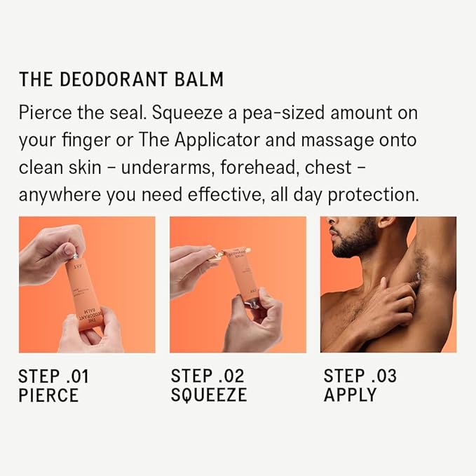AKT Deodorant Balm 1.7 Fl Oz, Natural Deodorant for Men and Women, Award-Winning, Multi-use, Cream Deo Without Aluminum, Sc.03 The Onsen, Plastic Free, All Genders