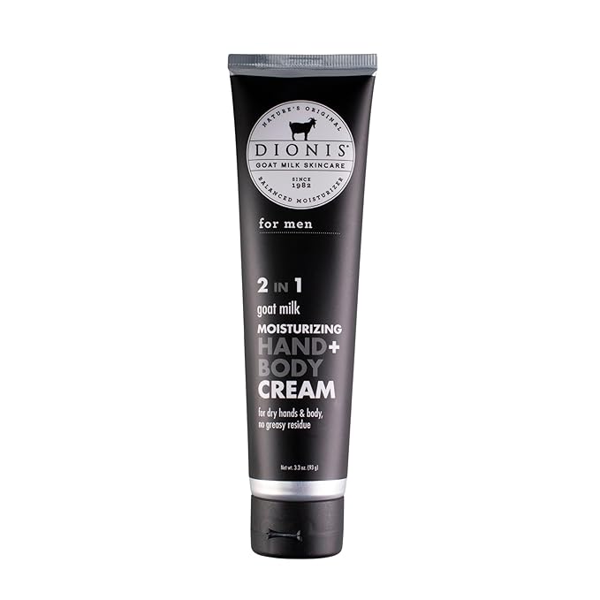 Dionis Goat Milk Hand & Body Cream Men’s Fresh 3.3oz (Pack of 1)
