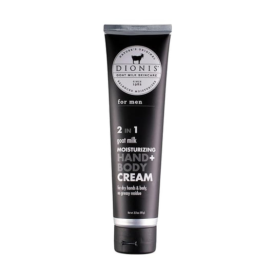 Dionis Goat Milk Hand & Body Cream Men’s Fresh 3.3oz (Pack of 1)