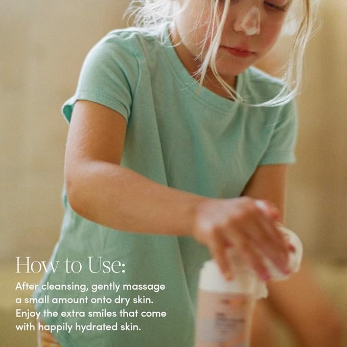 Evereden Kids Face Wash - 3.4 fl oz, Gentle Skin Care, Fresh Pomelo Scent, Gentle Foaming Cleanser, Non-Toxic and Hypoallergenic
