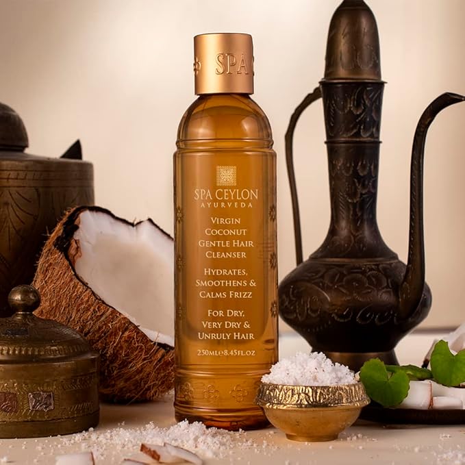 SPA CEYLON Virgin Coconut Gentle Hair Cleanser | Sulfate-Free Shampoo | Gentle Shampoo | For All Hair Types | Daily Use