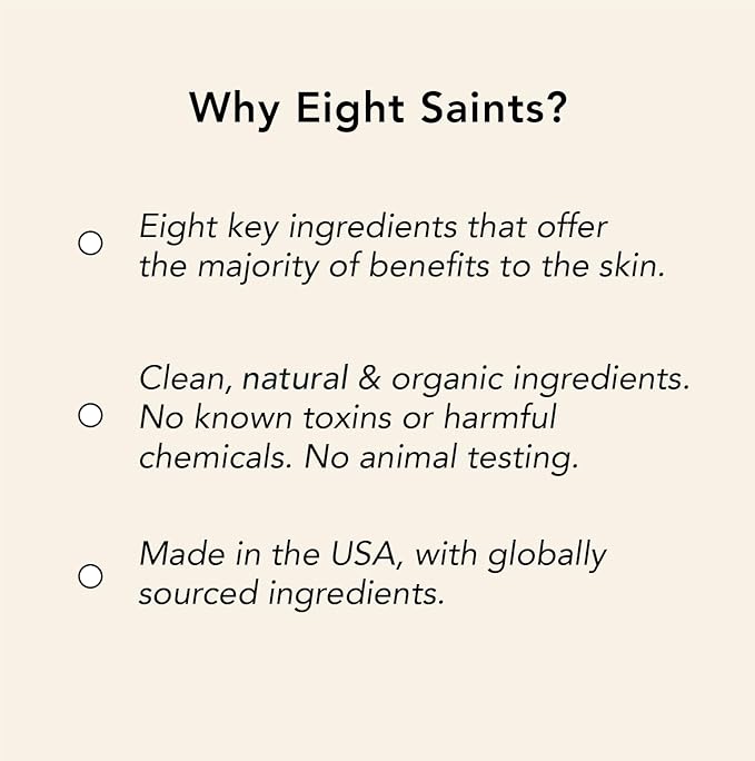 Eight Saints Batting Season Eyelash Growth Serum for Longer, Thicker Lashes, Natural & Organic Lash Treatment for Thin & Sparse Lashes, Nourishing Eyelash Serum, 0.1 fl oz