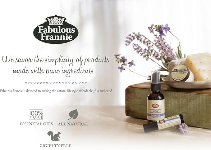 Fabulous Frannie Thankful Pre-Diluted Essential Oil Blend Roll-On Made with Pure Essentials Oils and Coconut Oil (Bergamont, Cypress, Patchouli and Ylang Ylang) 10ml