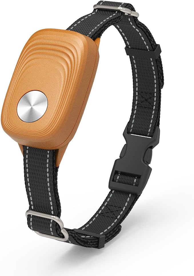 Automatic Pet Door Collar, Compatible with MS-5, Sunset Orange,1PK