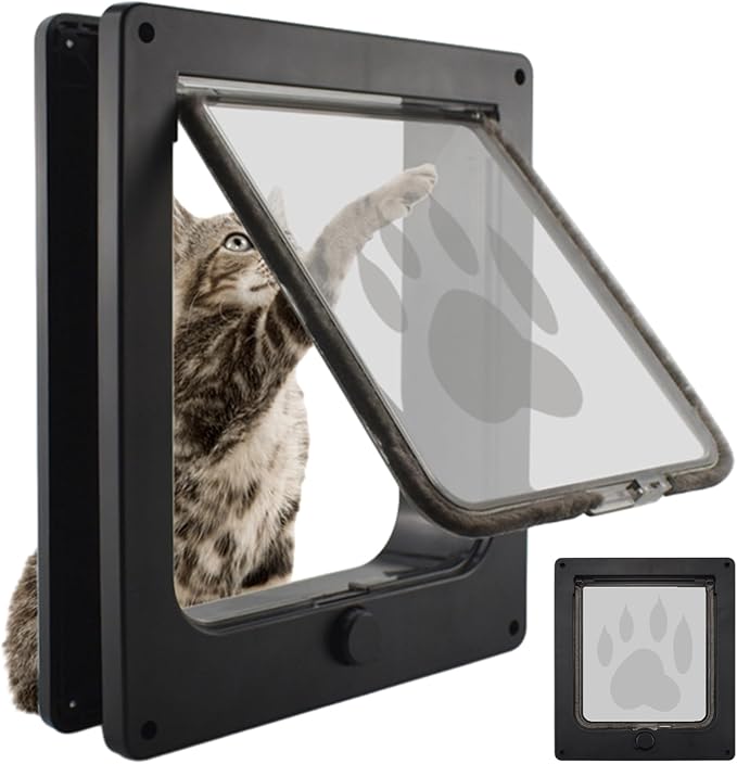 Cat Door Smart Magnetic Pet Supplies