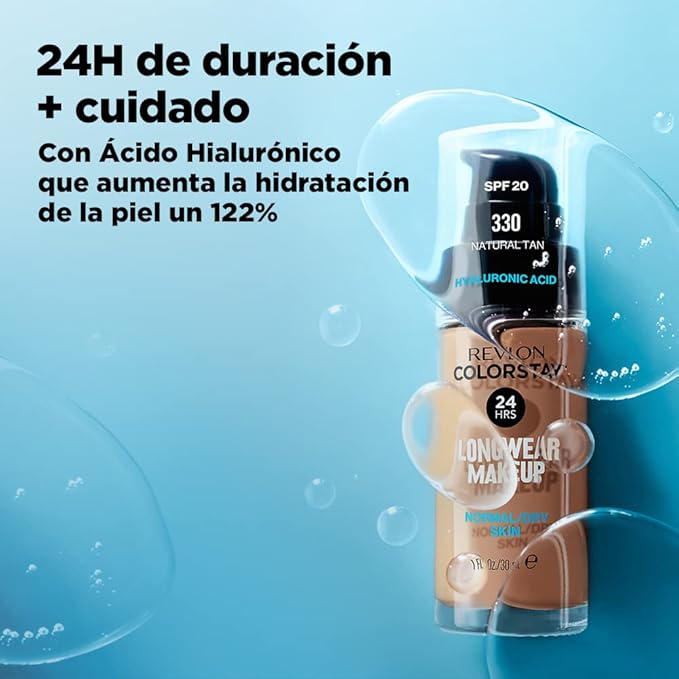 Revlon Colorstay SPF 20 Makeup Foundation for Normal/Dry Skin, True Beige, 1 Ounce