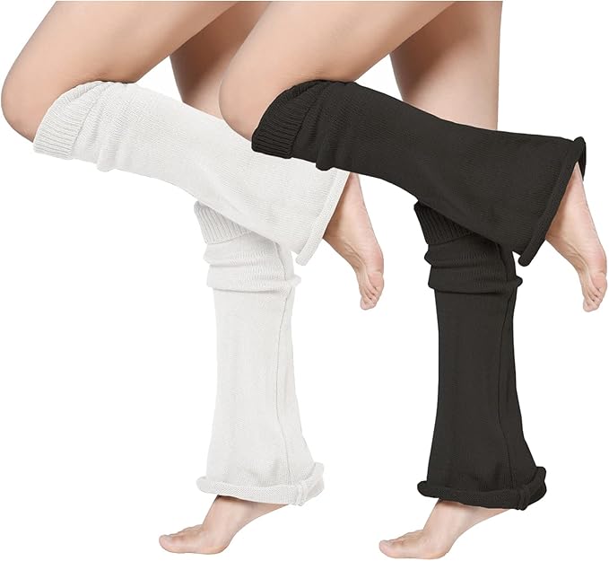 Sexybody Women's Leg Warmers Fashion Knit Warmers Long Socks Cute Y2K Kawaii Japanese Lolita Harajuku Accessories for Girls