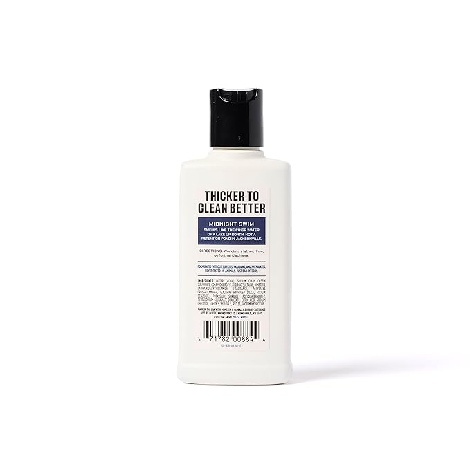 Duke Cannon THICK Body Wash for Men, Trial Size Midnight Swim, 3 oz