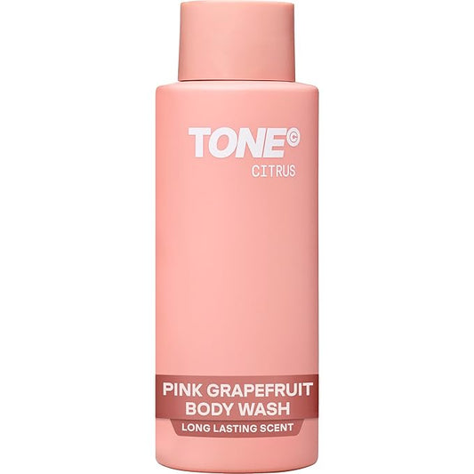 TONE Hydrating Body Wash for Men & Women, Citrus, Coconut-derived Cleansers Leaves Skin Clean, Moisturized & Refreshed, Long-lasting Iconic Scent, All Skin Types, Dermatologist-Tested, 16.9 oz