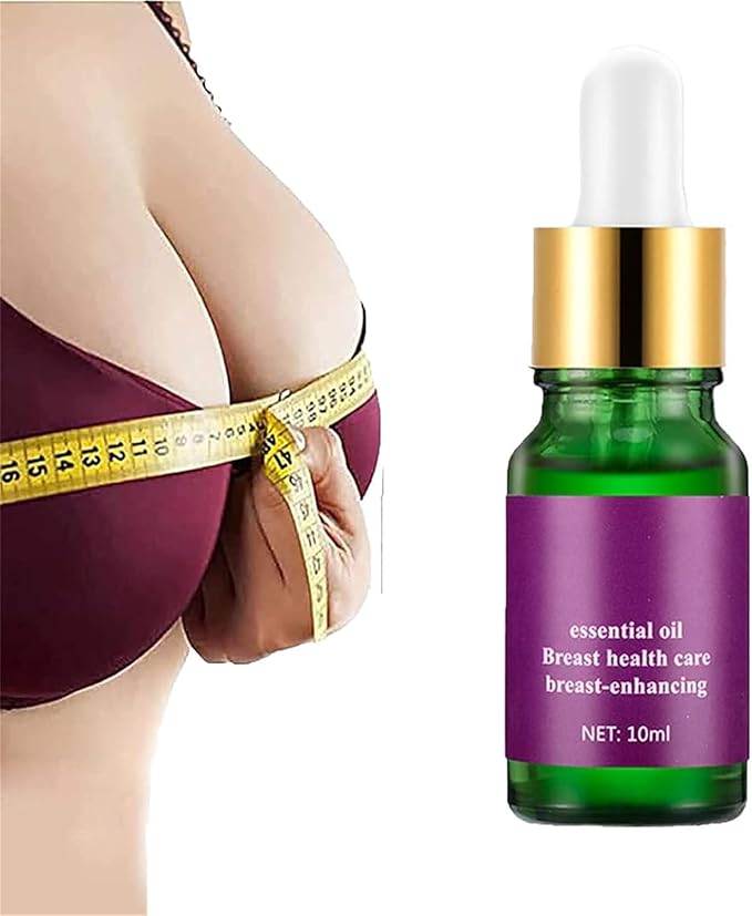 Generic Bust Firming Natural Essence Oil, Natural Breast Enhancement Oil, Breast Enhancement Cream Fast Growth, Natural Curves Breast Enhancement, Plumping Enlargement Nourishing Massage Oil (1Pcs)