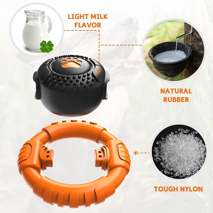Dog Toys for Aggressive Chewers Large Medium Small Breed Indestructible
