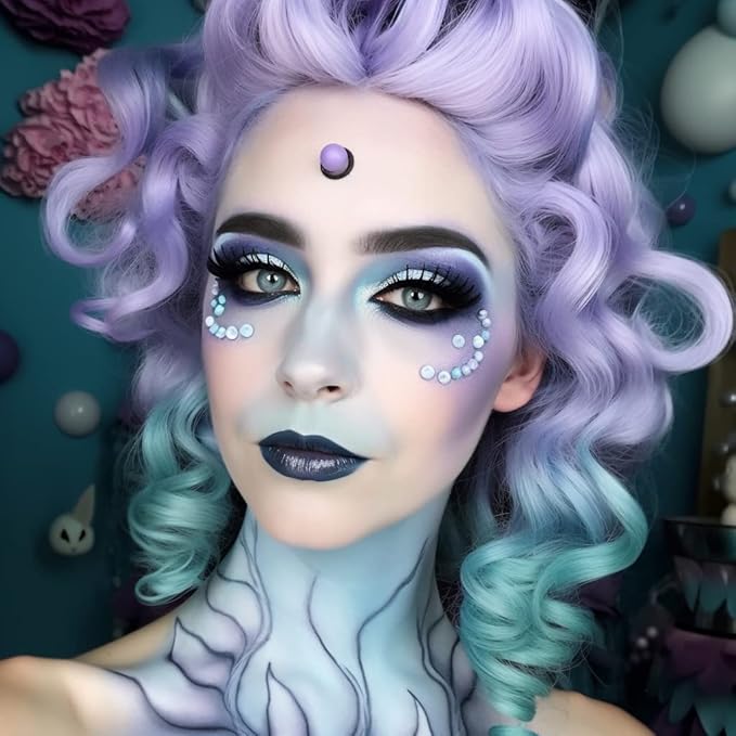 Face and Body Paint Light Purple Macaroon Color (30gm)Non-Toxic Paint for Children and Adults Halloween Makeup, Costumes, Festivals