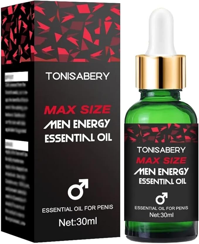Tonisaberey Oil Stronger Oil Enlargement Oil for Male Massage Essential Oil for Men, Tonisabery Men Growth Increase Enlarge Oil, Moisturizing Massage Oil by Tonisabery (T208-MAX Size, 30ML)