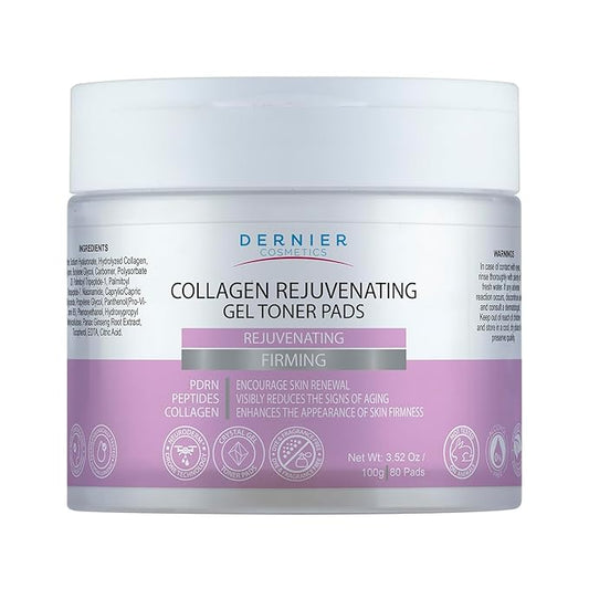 Dernier Anti Wrinkle Patches – Collagen Face Mask with Peptides & PDRN, Patches for Women Skincare – Anti Aging Beauty Pads – Collagen Face Mask Treatment | 100g - 80 Pads