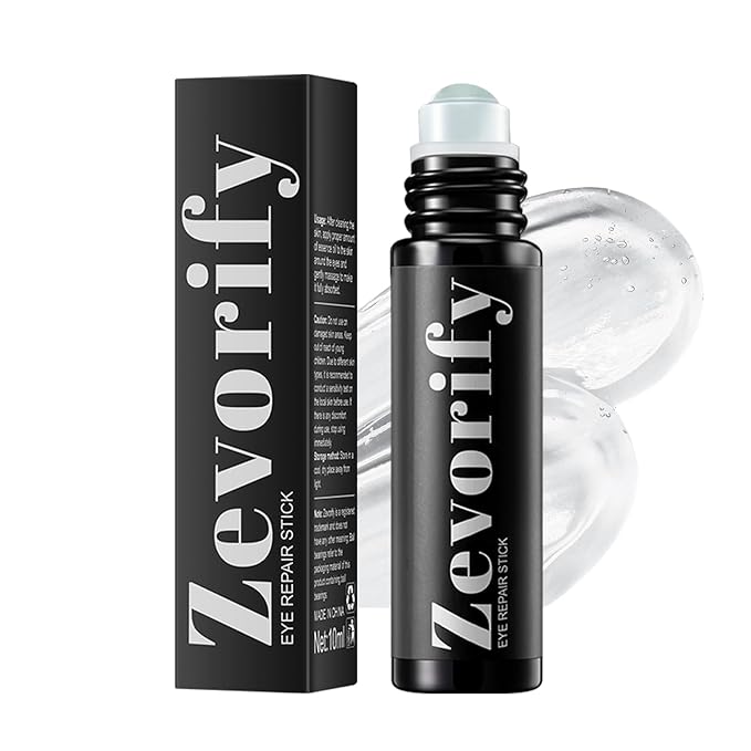 Eye Repair Stick for Men | Caffeine Under Eye Roller for Eyebags and Dark Circles - Cooling Stick Hydrates and Depuffing, 0.34 Fl Oz (1 PC, 0.34 Fl Oz/PC)